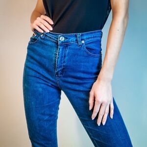Vintage ultra high rise skinny jeans
